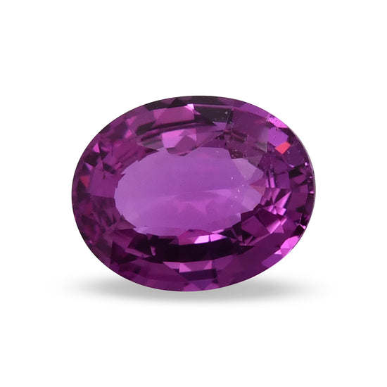 3.98 Carat Pink MADAGASCAR Oval Sapphire CD