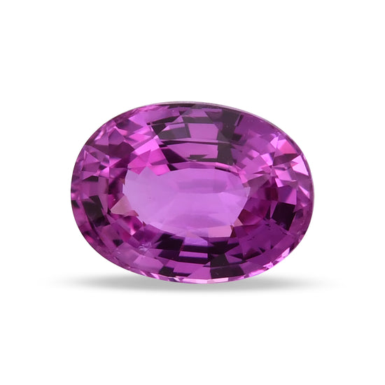 2.08 Carat Pink  Oval Sapphire
