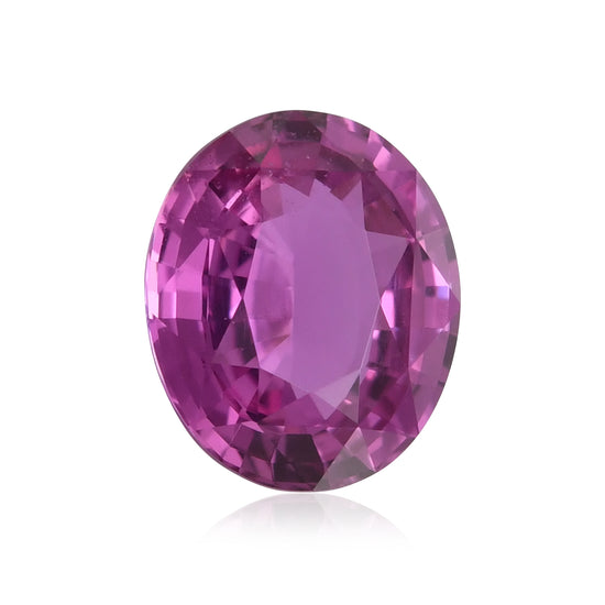 1.97 Carat Pink  Oval Sapphire