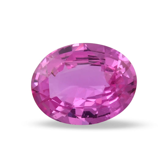 2.51 Carat Pink Oval Sapphire