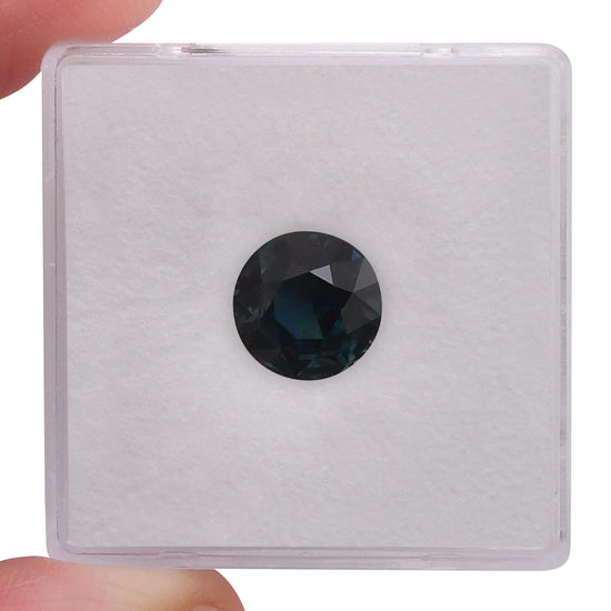 3.05 Carat Blue WEST AFRICAN Round Sapphire CD