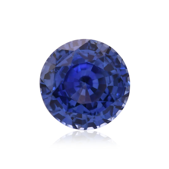 3.23 Carat Blue SRI LANKAN Round Sapphire CD
