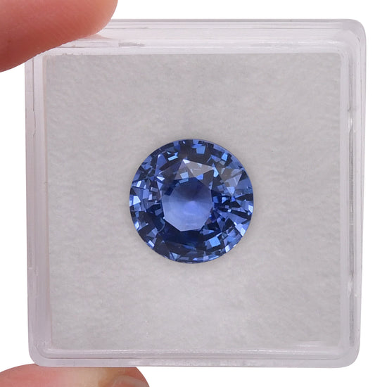 6.25 Carat Blue SRI LANKAN Round Sapphire CD