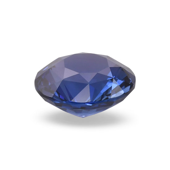 7.58 Carat Blue SRI LANKAN Round Sapphire CD