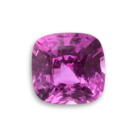 3.10 Carat Pink MADAGASCAR Cushion Sapphire CD