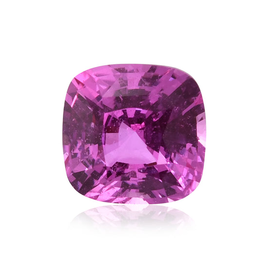 Zaffiro rosa del MADAGASCAR taglio a cuscino da 3,10 carati CD