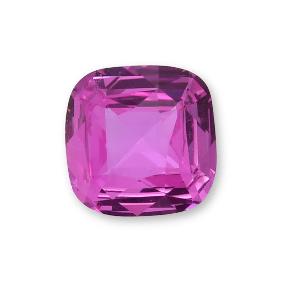 1.61 Carat Pink MADAGASCAR Cushion Sapphire