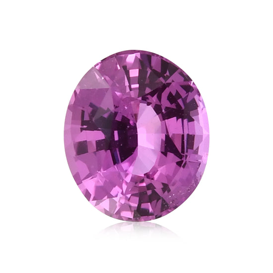 2.03 Carat Pink  Oval Sapphire