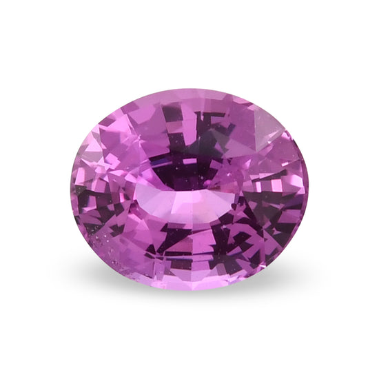 2.03 Carat Pink  Oval Sapphire