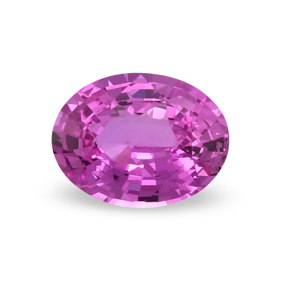 2.03 Carat Pink  Oval Sapphire