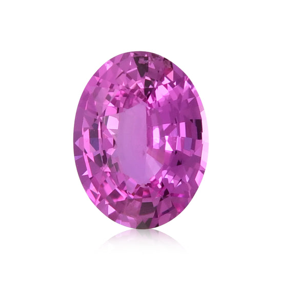 2.03 Carat Pink  Oval Sapphire
