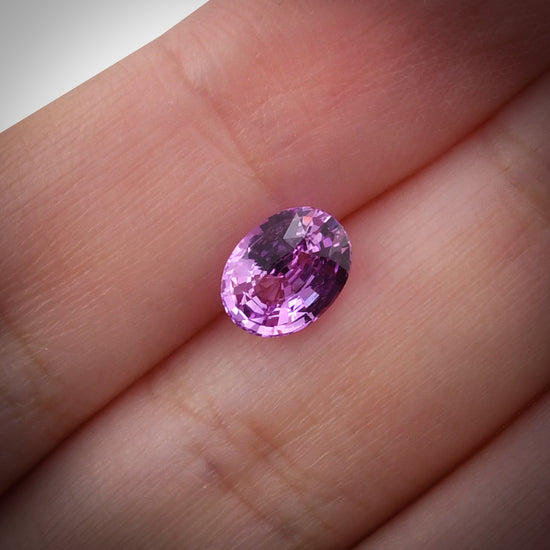 2.01 Carat Pink MADAGASCAR Oval Sapphire