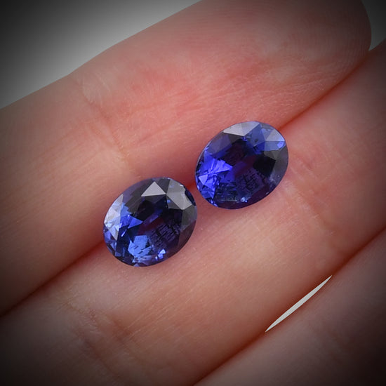 6.80 Carat Blue SRI LANKAN Oval Sapphire CD