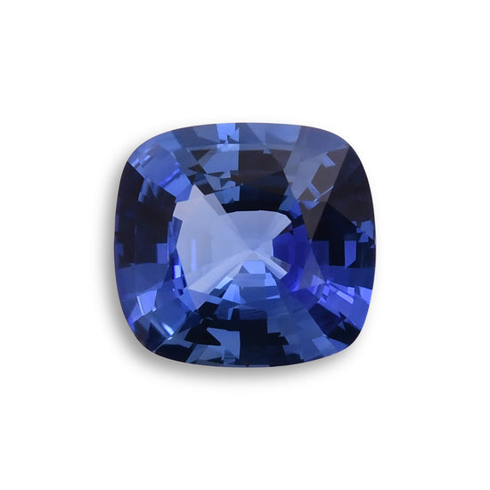 6.20 Carat Blue SRI LANKAN Cushion Sapphire CD