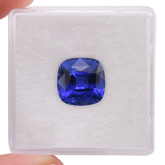 5.56 Carat Blue SRI LANKAN Cushion Sapphire CD