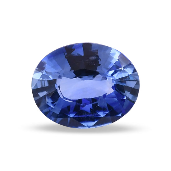 2.43 Carat Blue  Oval Sapphire