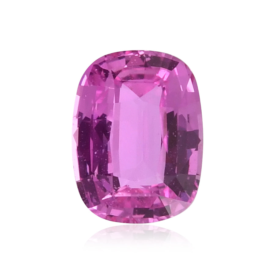 Zaffiro rosa taglio cuscino da 1.51 carati