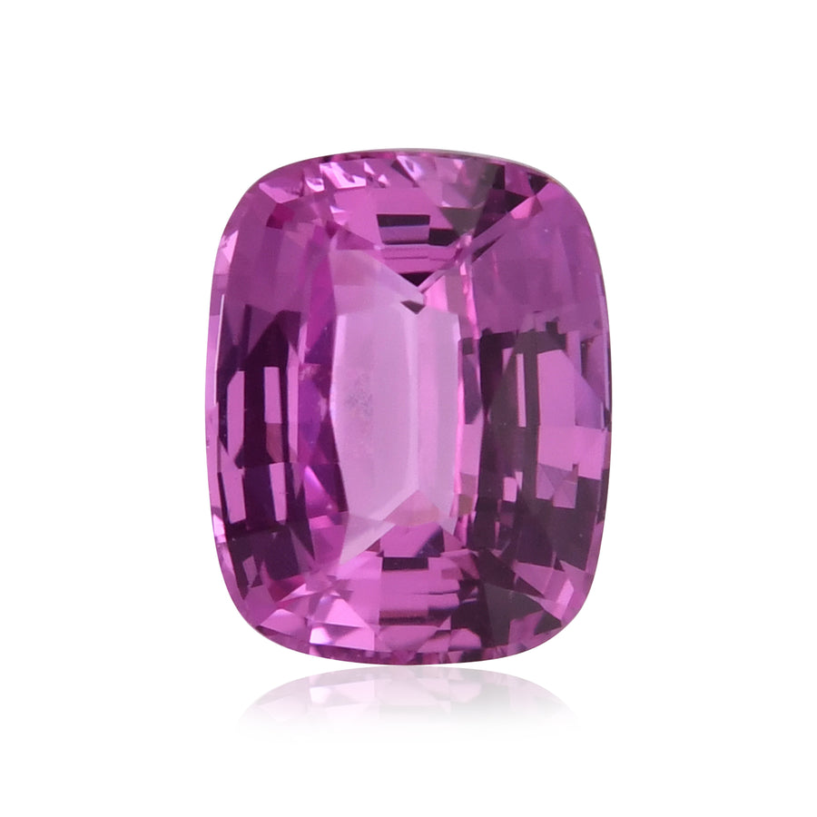 1.65 Carat Pink  Cushion Sapphire