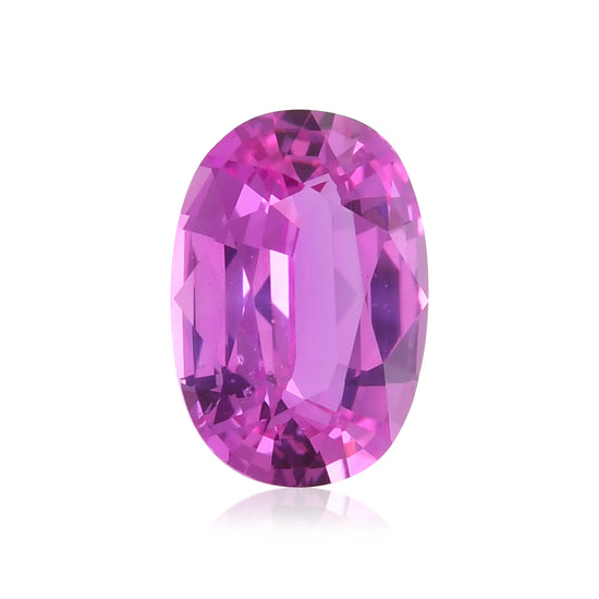 2.06 Carat Pink  Oval Sapphire