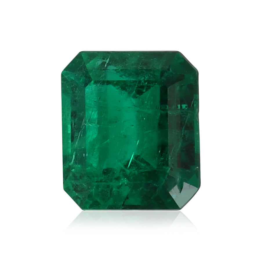 1.95 Carat Green COLOMBIA Emerald Emerald GUBELIN