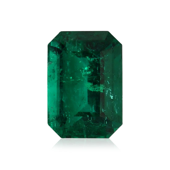 4,43 Karat grüner KOLUMBIANISCHER Smaragd Smaragd-CD