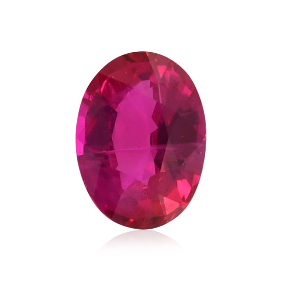 1.29 Carat Red  Oval Ruby