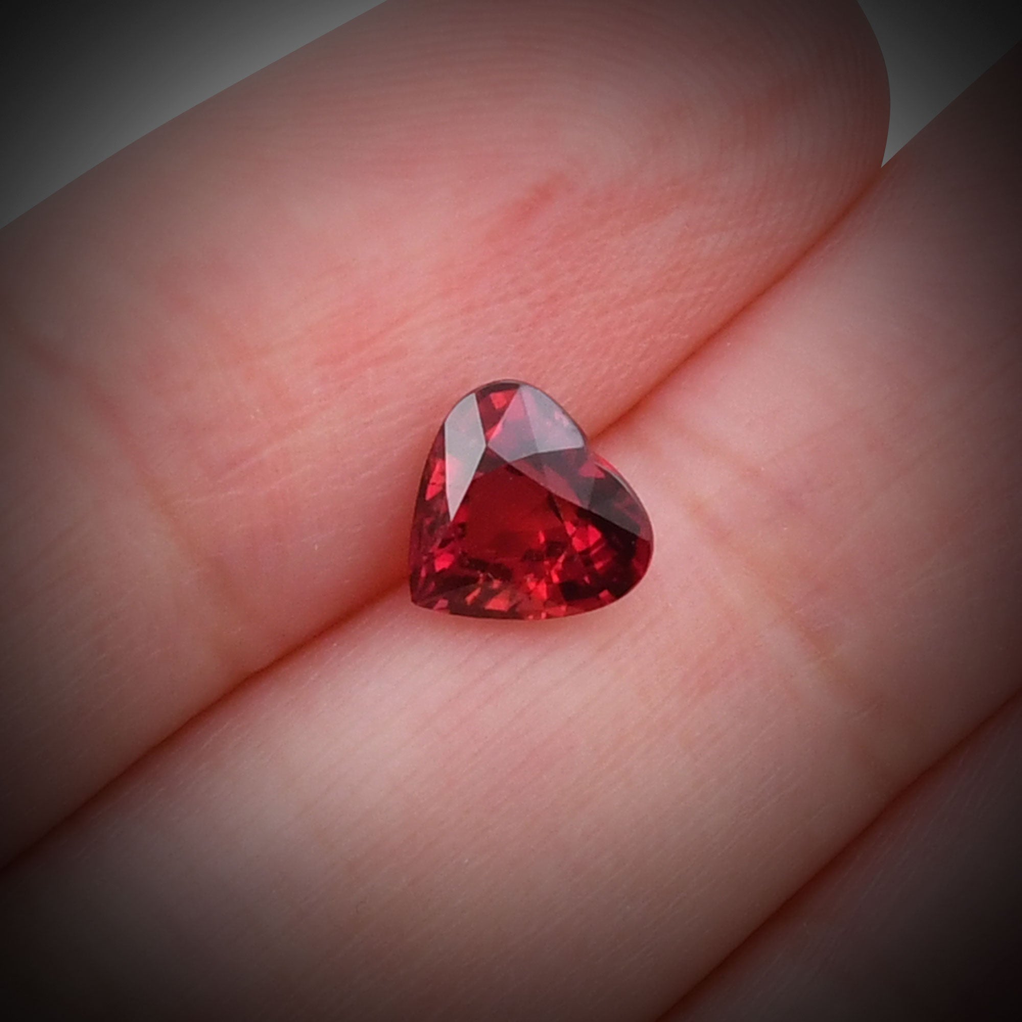 1.65 Carat Red Pear Ruby | LEIBISH
