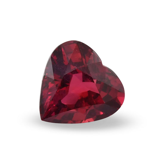 1.65 Carat Red  Pear Ruby