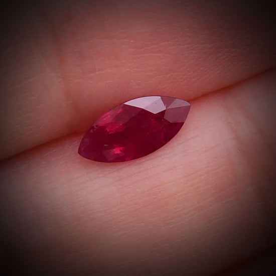 1.14 Carat Red  Marquise Ruby