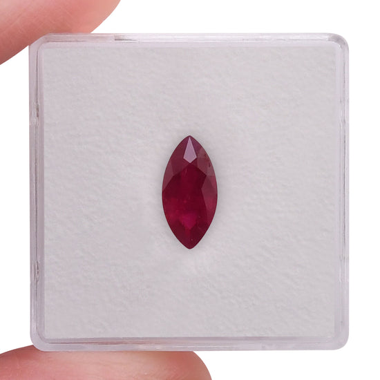 1.14 Carat Red  Marquise Ruby