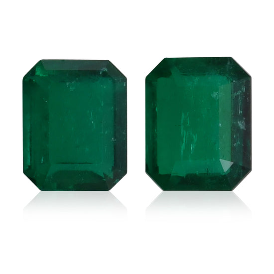 6.43 Carat Green COLOMBIAN Emerald Emerald CD