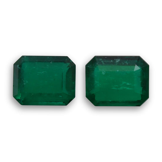 6.43 Carat Green COLOMBIAN Emerald Emerald CD