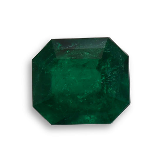 7.08 Karat Grüner KOLUMBIANISCHER Smaragd Smaragd CD