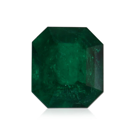 7.08 Karat Grüner KOLUMBIANISCHER Smaragd Smaragd CD