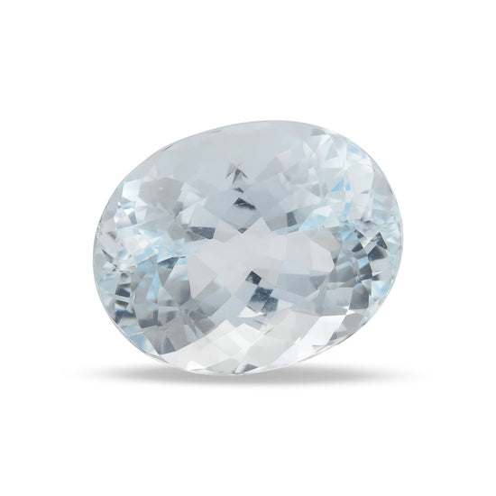 11.85 Carat Blue AFRICAN Oval Aquamarine