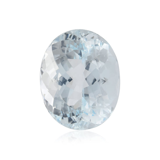 11.85 Carat Blue AFRICAN Oval Aquamarine