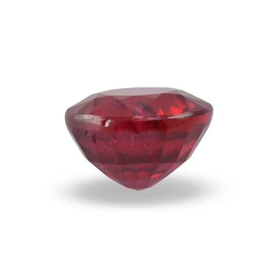1.56 Carat Red  Round Ruby