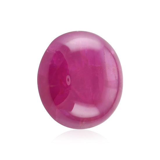 27.41 Carat Red VIETNAMESE Cabochon Ruby GIA