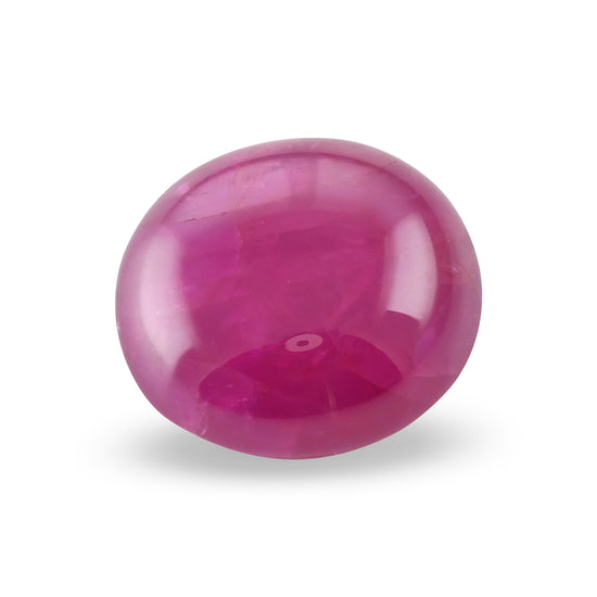 27.41 Carat Red VIETNAMESE Cabochon Ruby GIA