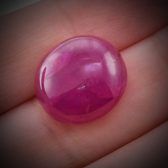27.41 Carat Red VIETNAMESE Cabochon Ruby GIA