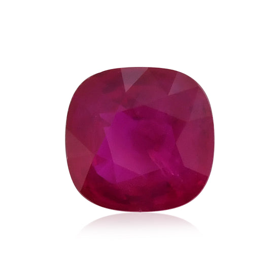 1.03 Carat Red  Cushion Ruby