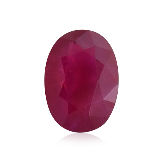1.15 Carat Red  Oval Ruby