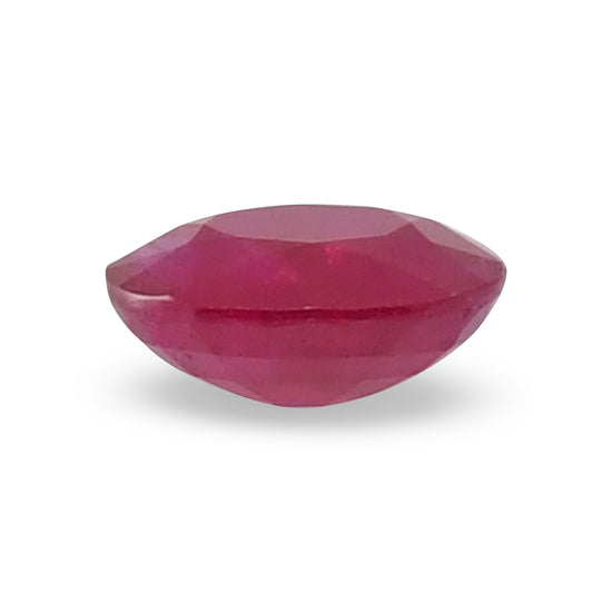1.07 Carat Red  Oval Ruby