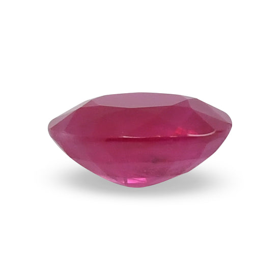 1.01 Carat Red  Oval Ruby