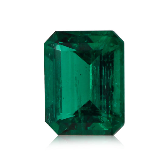 5,72 Karat Grüner KOLUMBIANISCHER Smaragd Smaragd GUBELIN