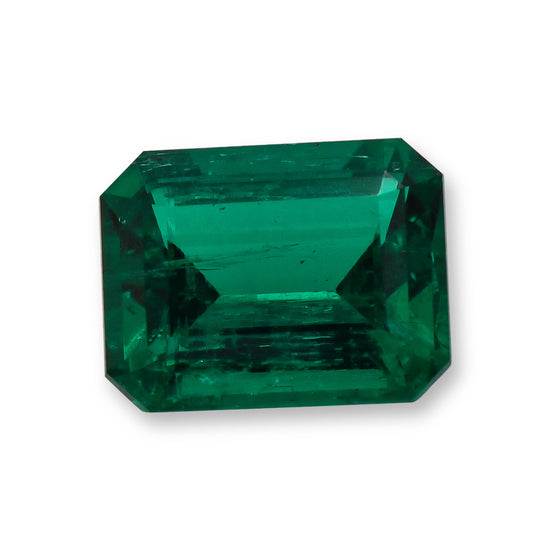 5,72 Karat Grüner KOLUMBIANISCHER Smaragd Smaragd GUBELIN