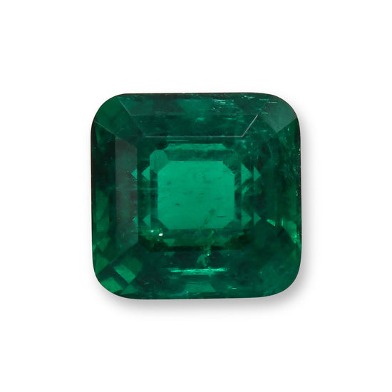 7,55 Karat Grüner KOLUMBIANISCHER Smaragd Smaragd GUBELIN