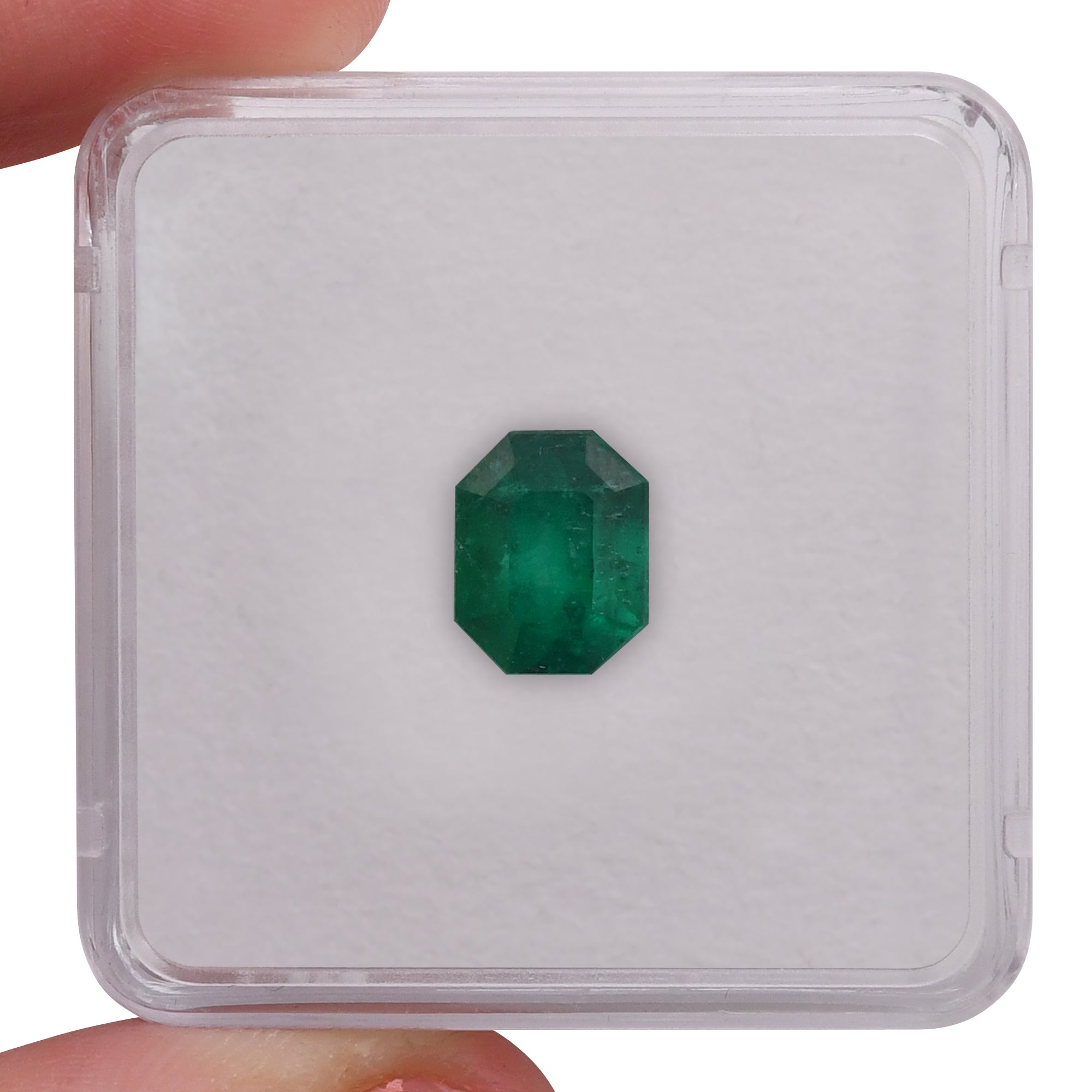 2.80 Carat Green COLOMBIAN Emerald Emerald CD | LEIBISH
