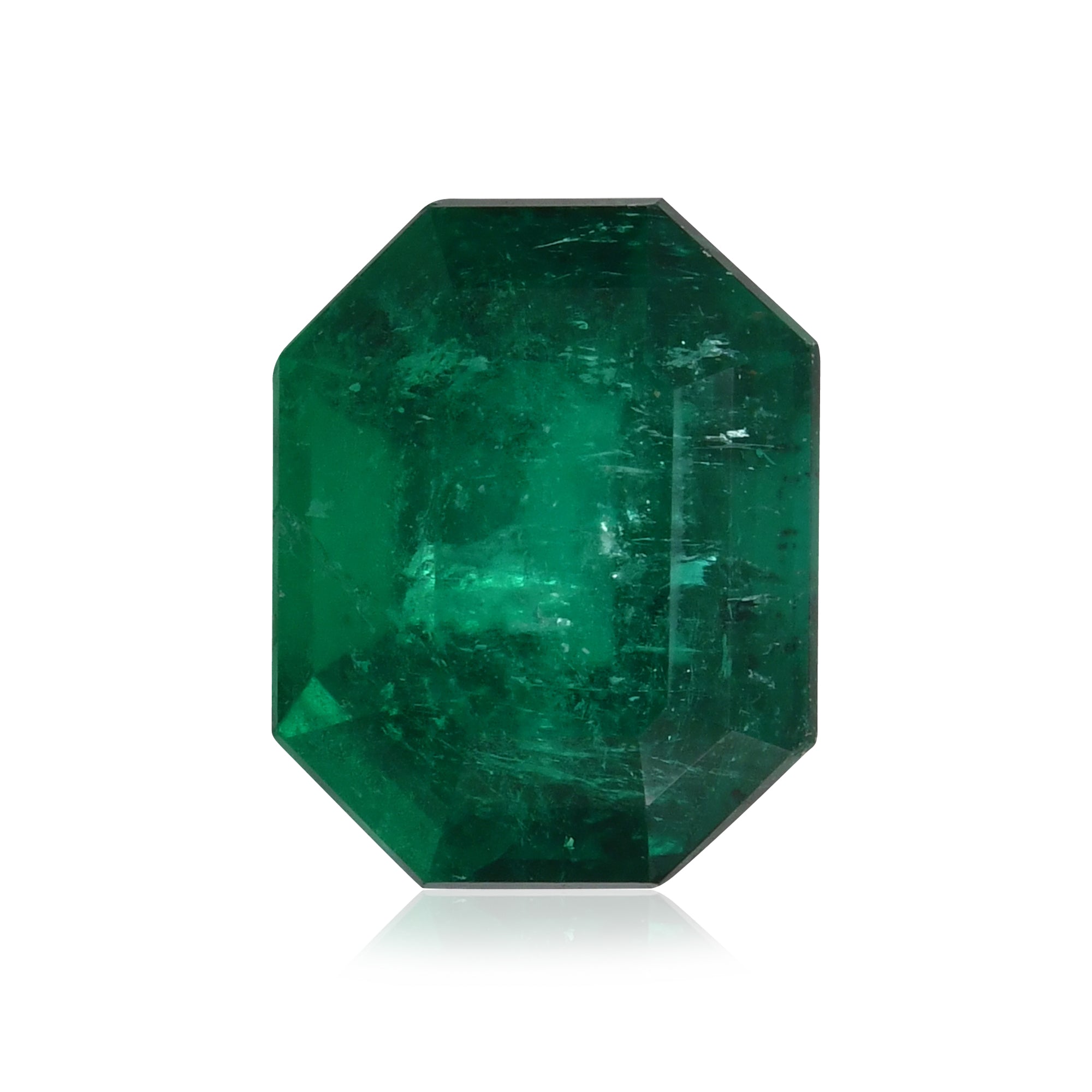 2.80 Carat Green COLOMBIAN Emerald Emerald CD | LEIBISH