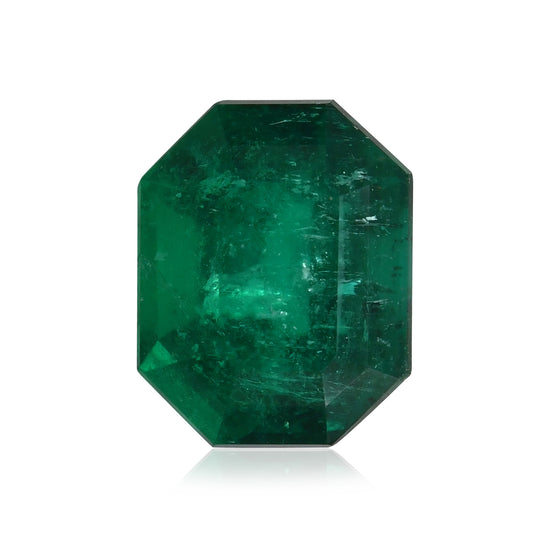 2.80 Karat grüner KOLUMBIANISCHER Smaragd Smaragd CD